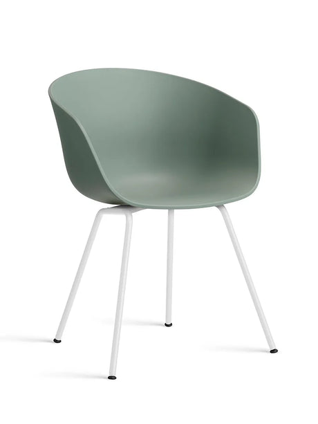 About a Chair AAC26 fra Hay - Fall Green / Hvid pulverlakeret stål - Jacobsen Plus