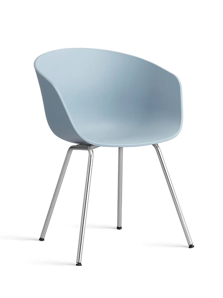 About a Chair AAC26 fra Hay - Slate Blue / Forkromet stål - Jacobsen Plus