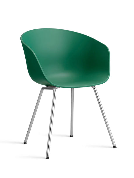 About a Chair AAC26 fra Hay - Teal Green / Forkromet stål - Jacobsen Plus