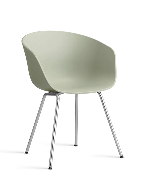 About a Chair AAC26 fra Hay - Pastel green / Forkromet stål - Jacobsen Plus