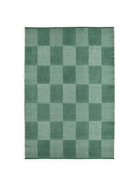 Check Rug, 140 x 200 cm fra Hay - Green - Jacobsen Plus