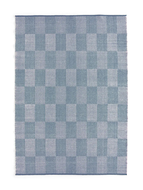 Check Rug, 170 x 240 cm fra Hay - Light blue - Jacobsen Plus