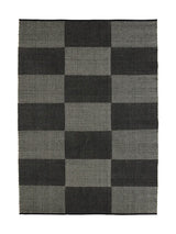 Check Rug, 170 x 240 cm fra Hay - Black - Jacobsen Plus