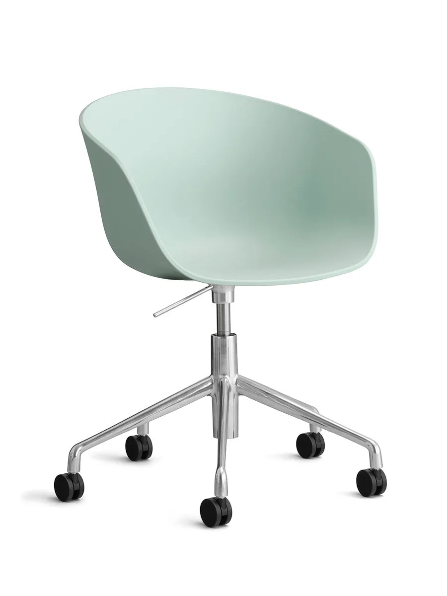 About a Chair AAC52 fra Hay - Dusty Mint / Poleret aluminium - Jacobsen Plus