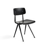 Result Chair fra Hay - Sort (bejdset) / Sort pulverlakeret stål - Jacobsen Plus