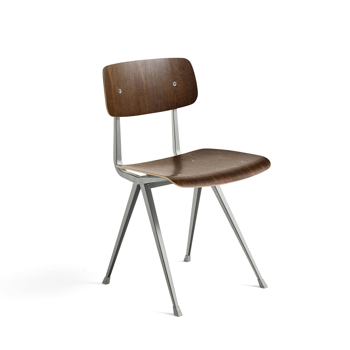 Result Chair fra Hay - Røget eg olie / Beige pulverlakeret stål - Jacobsen Plus
