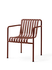 Palissade Dining Armchair, iron red fra Hay