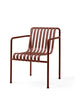 Palissade Dining Armchair, iron red fra Hay