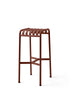 Palissade Bar Stool, iron red fra Hay