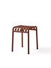 Palissade Stool, iron red fra Hay