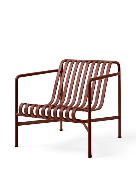 Palissade Lounge Chair Low, iron red fra Hay - 1 - Jacobsen Plus