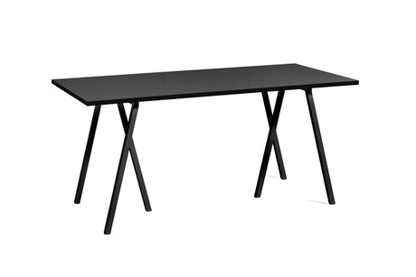 Loop Stand Table, 160 cm fra Hay - Sort linoleum - Jacobsen Plus