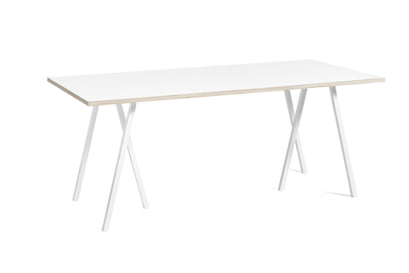 Loop Stand High Table, 180 cm fra Hay - Hvid laminat - Jacobsen Plus