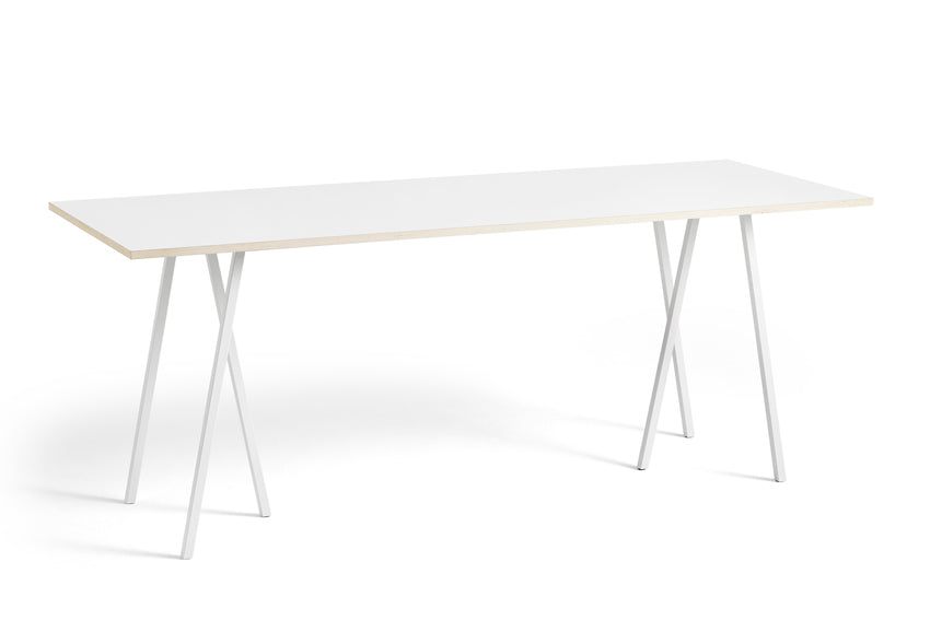 Loop Stand High Table, 250 cm fra Hay - Hvid laminat - Jacobsen Plus