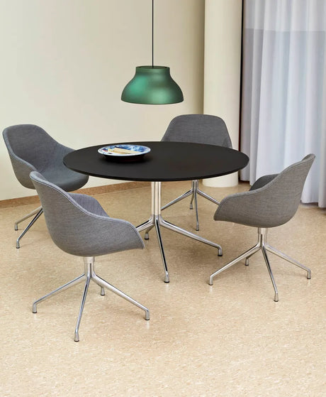 About a Chair AAC121 fra Hay - Steelcut / Sort pulverlakeret aluminum - Jacobsen Plus