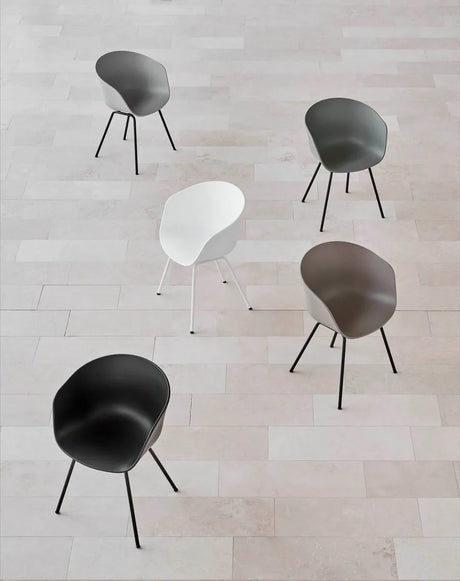 About a Chair AAC26 fra Hay - White / Forkromet stål - Jacobsen Plus