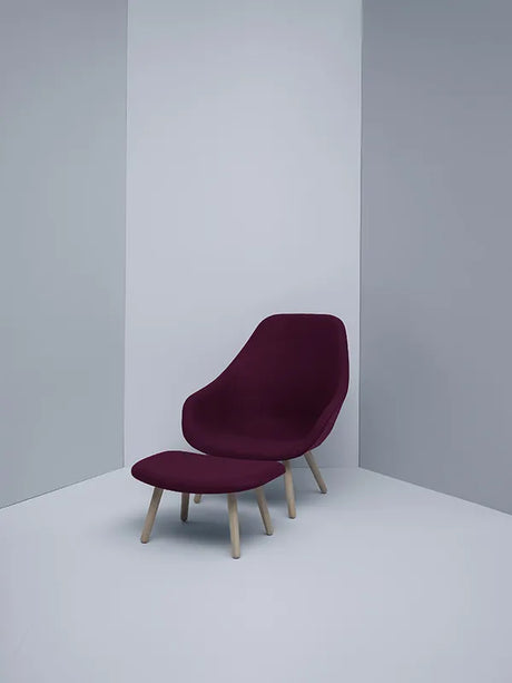 About a Lounge AAL03 Ottoman fra Hay - Steelcut / Lakeret eg - Jacobsen Plus