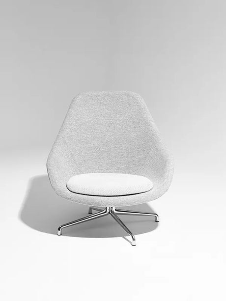 About a Lounge Chair high AAL91 fra Hay - Steelcut / Sort pulverlakeret aluminum - Jacobsen Plus