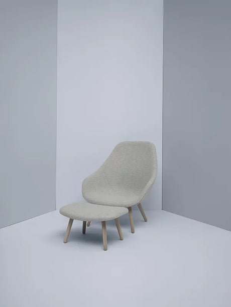 About a Lounge AAL03 Ottoman fra Hay - Steelcut / Lakeret eg - Jacobsen Plus