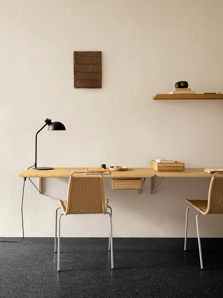 AB020D Wall Desk Skuffemodul fra Carl Hansen & Søn - Lakeret eg - Jacobsen Plus