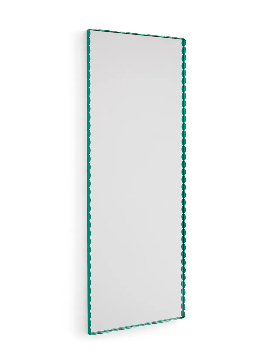 Arcs Mirror Rectangle M, green fra Hay