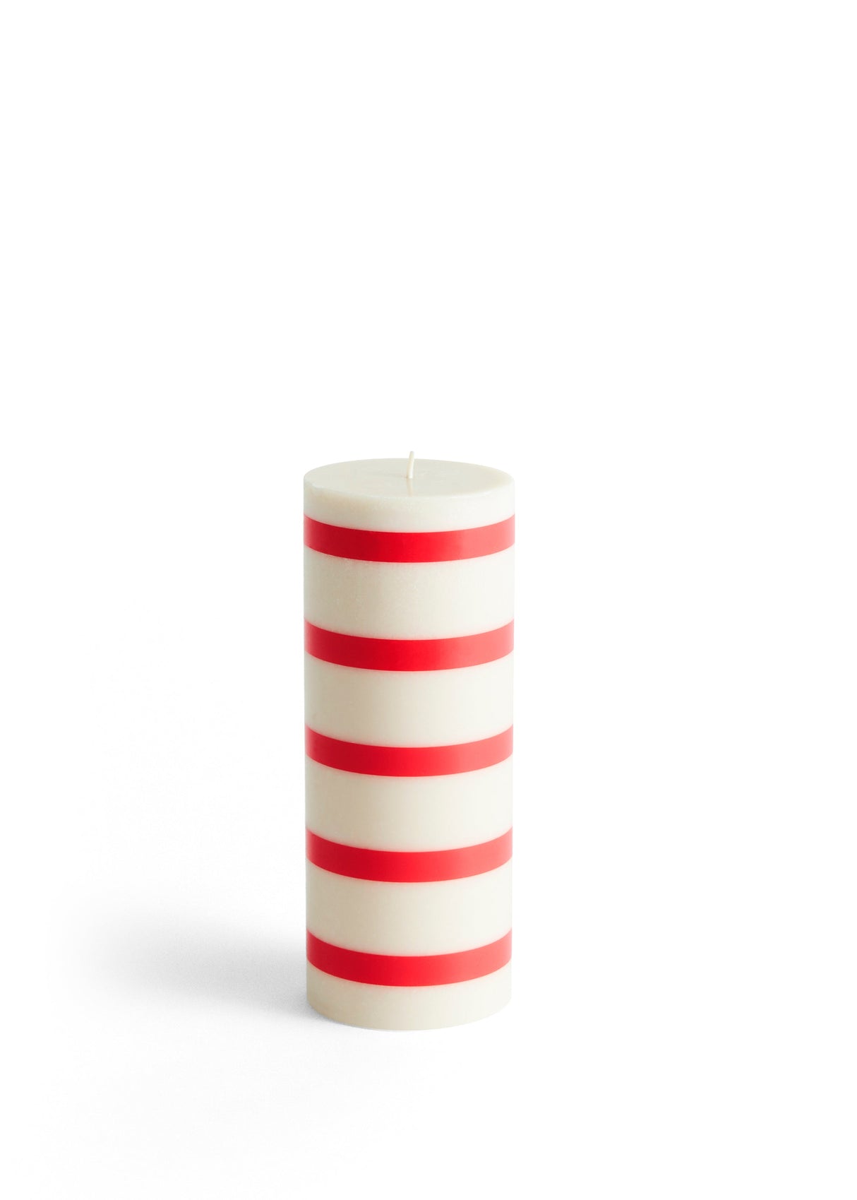 Column Candle Medium, off-white and red fra Hay - 1 - Jacobsen Plus