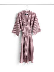 Waffle Badekåbe, stripe cool pink fra Hay