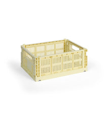 Colour Crate Medium, Light yellow fra Hay