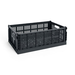 Colour Crate Large, Charcoal fra Hay