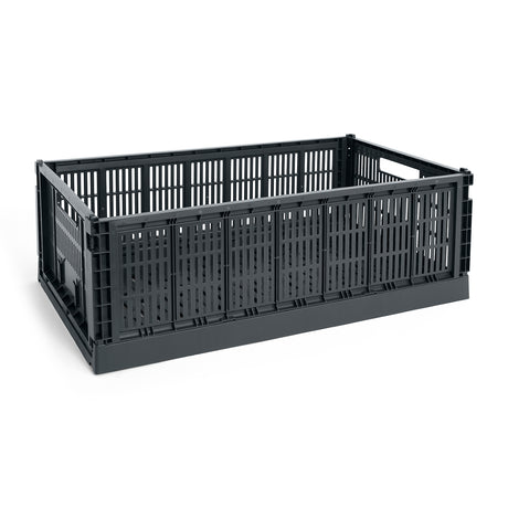 Colour Crate X-Large, Charcoal fra HAY - 1 - Jacobsen Plus