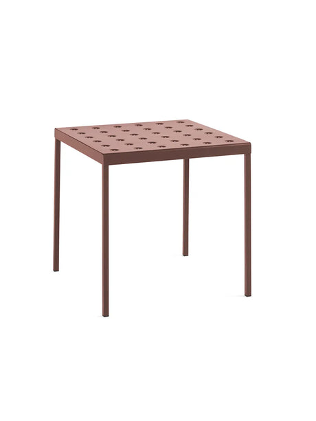Balcony Table, 75x76 cm fra Hay - Iron Red - Jacobsen Plus
