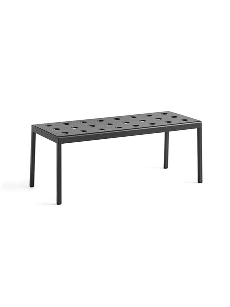 Balcony low table, 41x96 cm fra Hay - Anthracite - Jacobsen Plus
