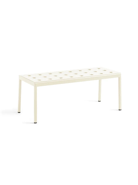Balcony low table, 41x96 cm fra Hay - Chalk Beige - Jacobsen Plus