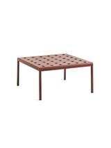 Balcony low table, 75x76 cm fra Hay - Iron Red - Jacobsen Plus