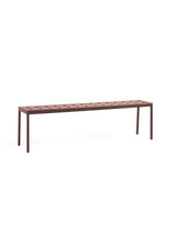 Balcony bench, 35x165,5 cm fra Hay - Iron Red - Jacobsen Plus