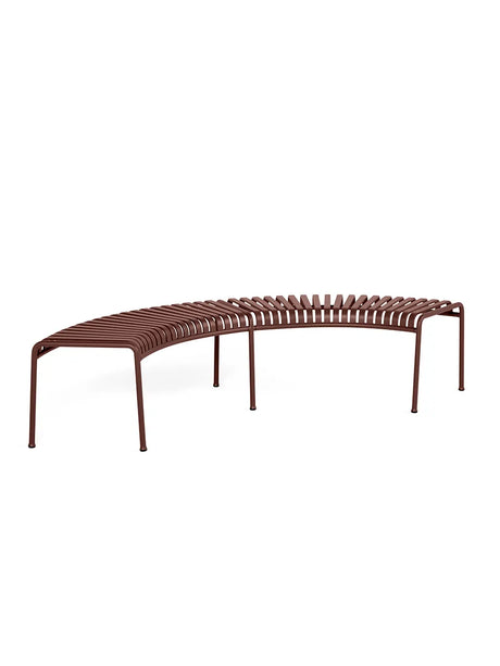 Palissade Park Bench, iron red fra Hay - 1 - Jacobsen Plus