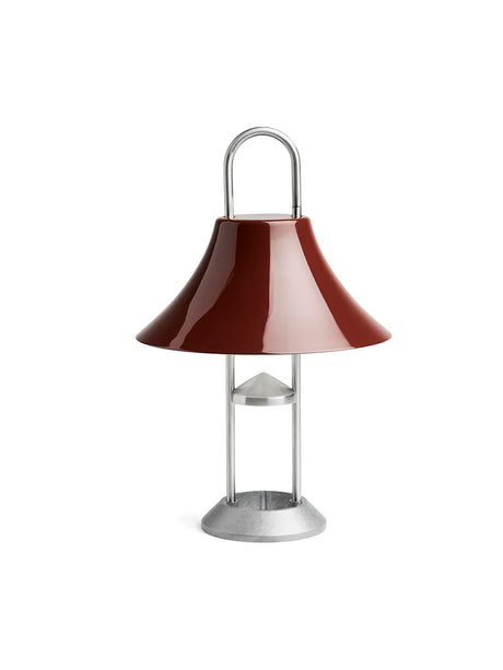 Mousqueton Portable lampe fra Hay - Iron Red - Jacobsen Plus