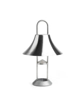 Mousqueton Portable lampe fra Hay - Brushed stainless steel - Jacobsen Plus