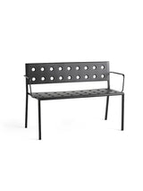 Balcony Dining armbench fra Hay - Anthracite - Jacobsen Plus