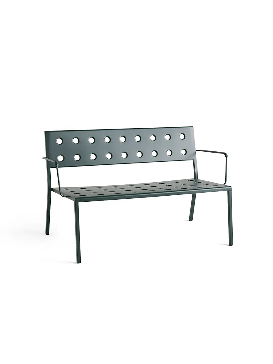 Balcony lounge armbench fra Hay - Dark Forest - Jacobsen Plus