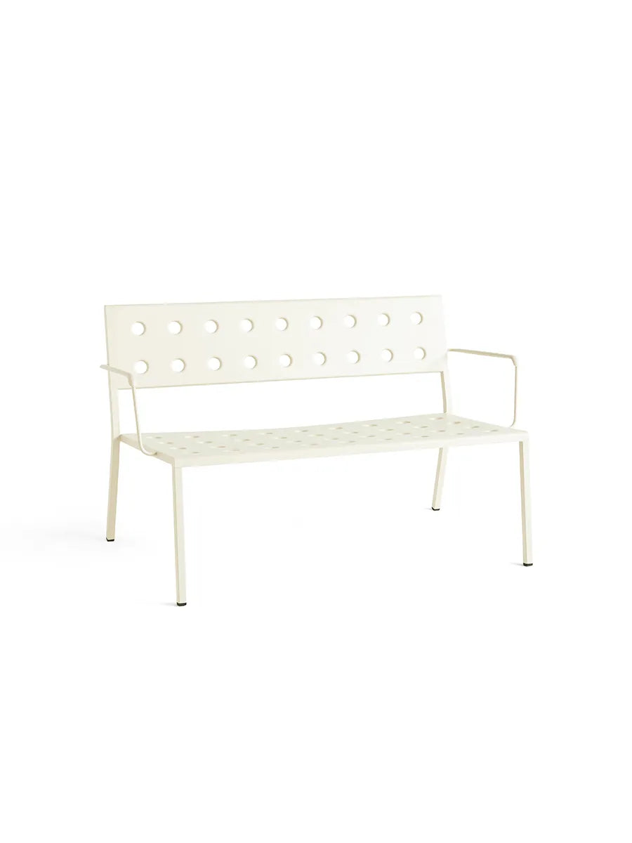 Balcony lounge armbench fra Hay - Chalk Beige - Jacobsen Plus