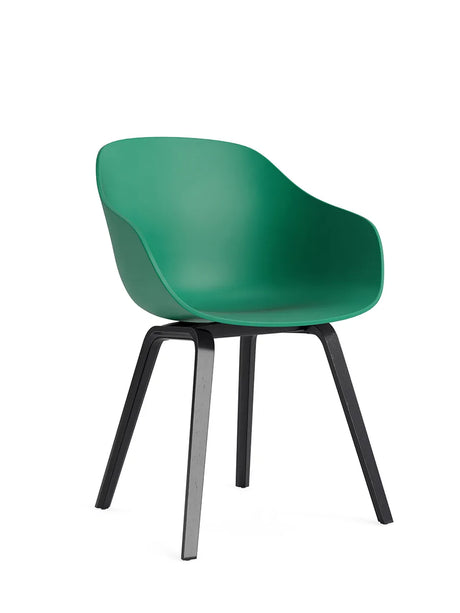 About a Chair AAC 222 fra Hay - Teal Green / Sortlakeret eg - Jacobsen Plus
