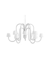Apollo Chandelier 1065, hvid opalglas fra Hay - 1 - Jacobsen Plus