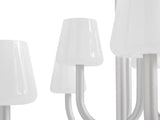 Apollo Chandelier 1065, hvid opalglas fra Hay - 4 - Jacobsen Plus