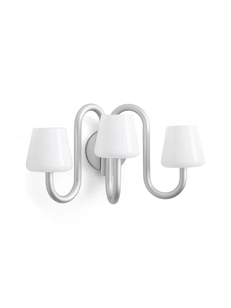 Apollo Wall Sconce, hvid opalglas fra Hay - 1 - Jacobsen Plus