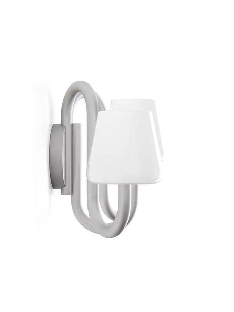 Apollo Wall Sconce, hvid opalglas fra Hay - 2 - Jacobsen Plus
