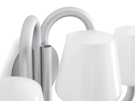 Apollo Wall Sconce, hvid opalglas fra Hay - 5 - Jacobsen Plus