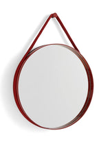 Strap Spejl fra Hay - Red / Ø50 - Jacobsen Plus