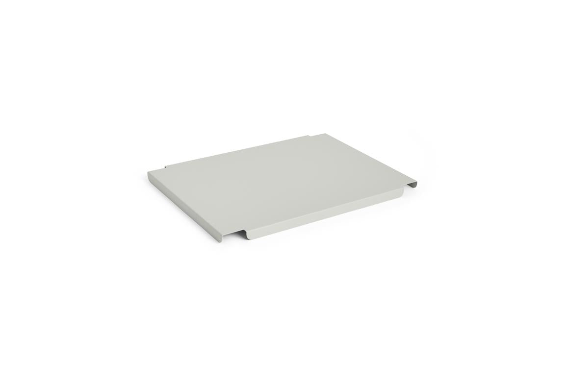 Colour crate metal låg, medium fra Hay - Grey - Jacobsen Plus