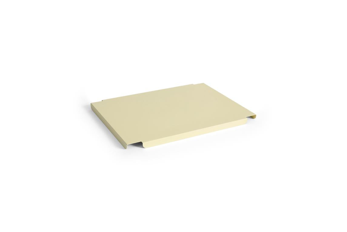 Colour crate metal låg, medium fra Hay - Light yellow - Jacobsen Plus